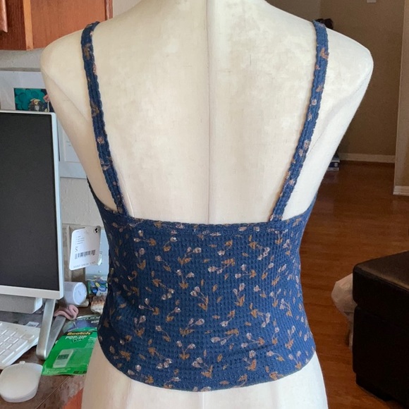 Free People Navy Combo One of the Girls Tank in Size S, NWT - Picture 3 of 11